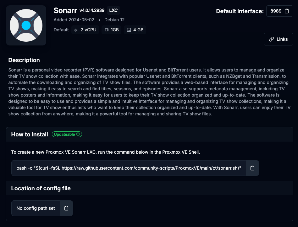 Sonarr
