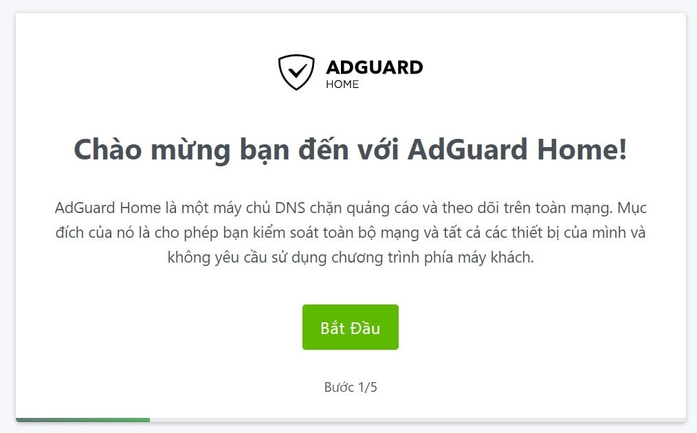 Bấm Bắt Đầu