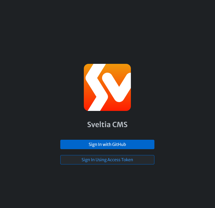 Sveltia CMS Auth
