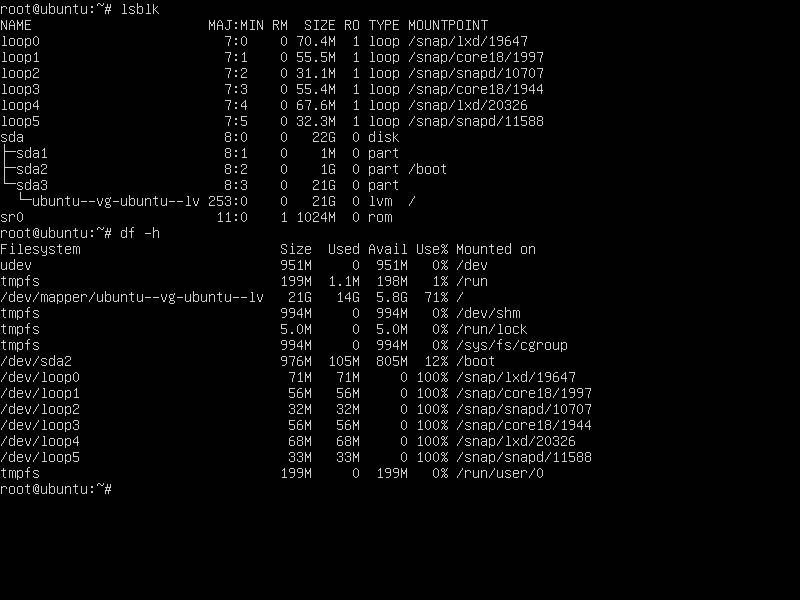 Mở rộng phân vùng thành công