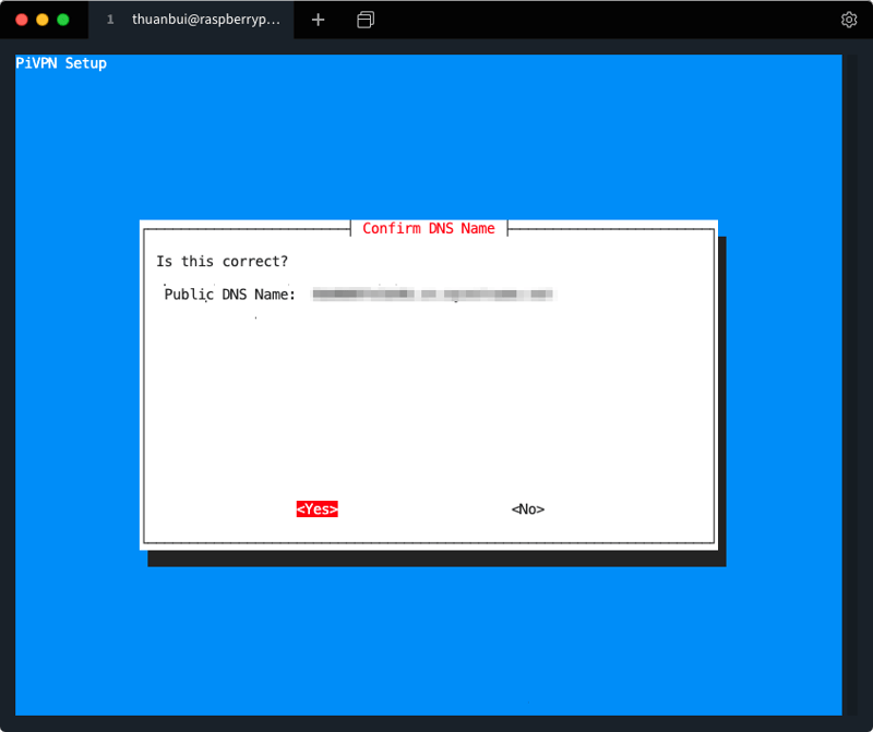 Chọn Yes để xác nhận