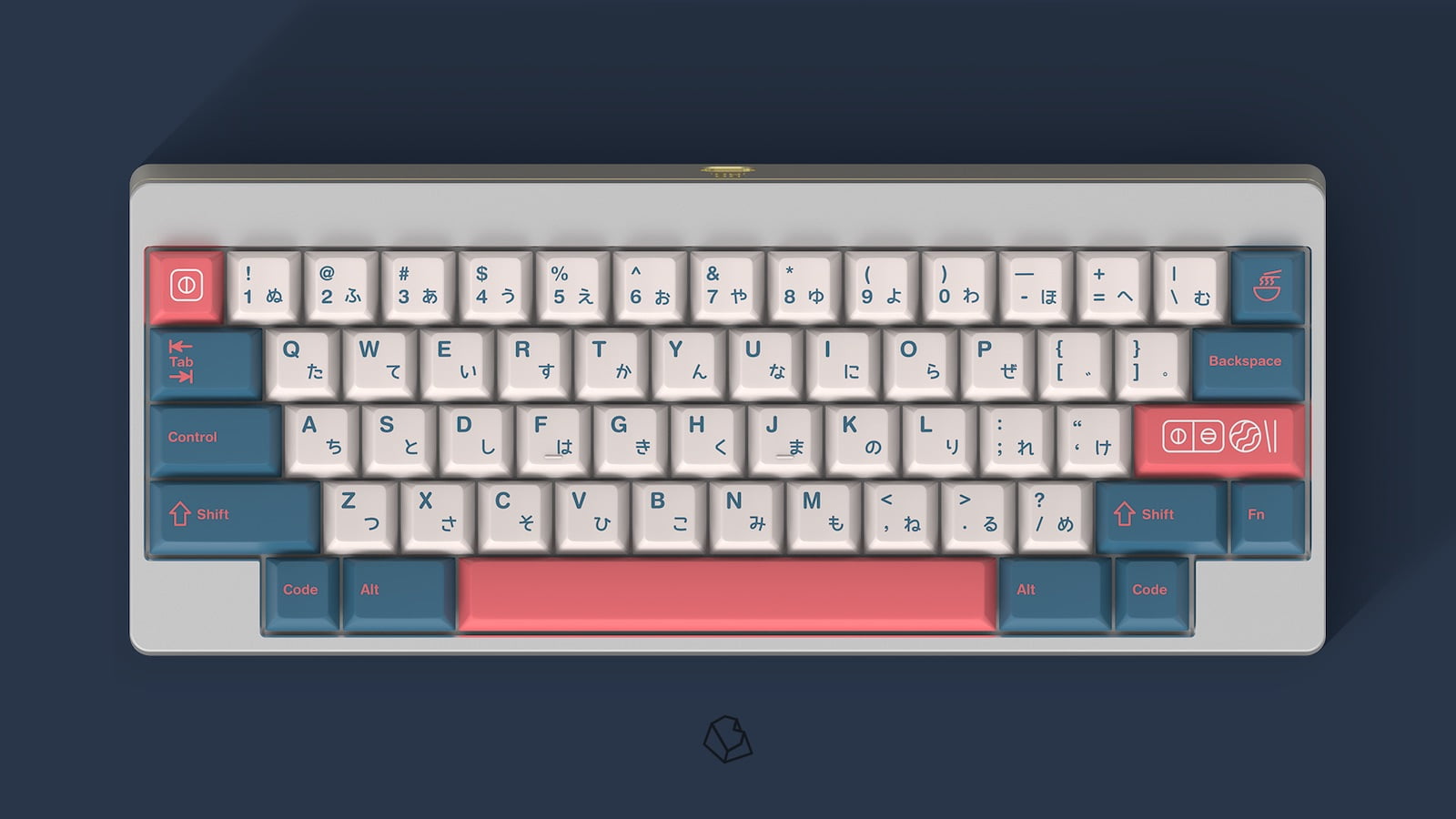 Bàn phím được gắn keycap GMK Bento song ngữ