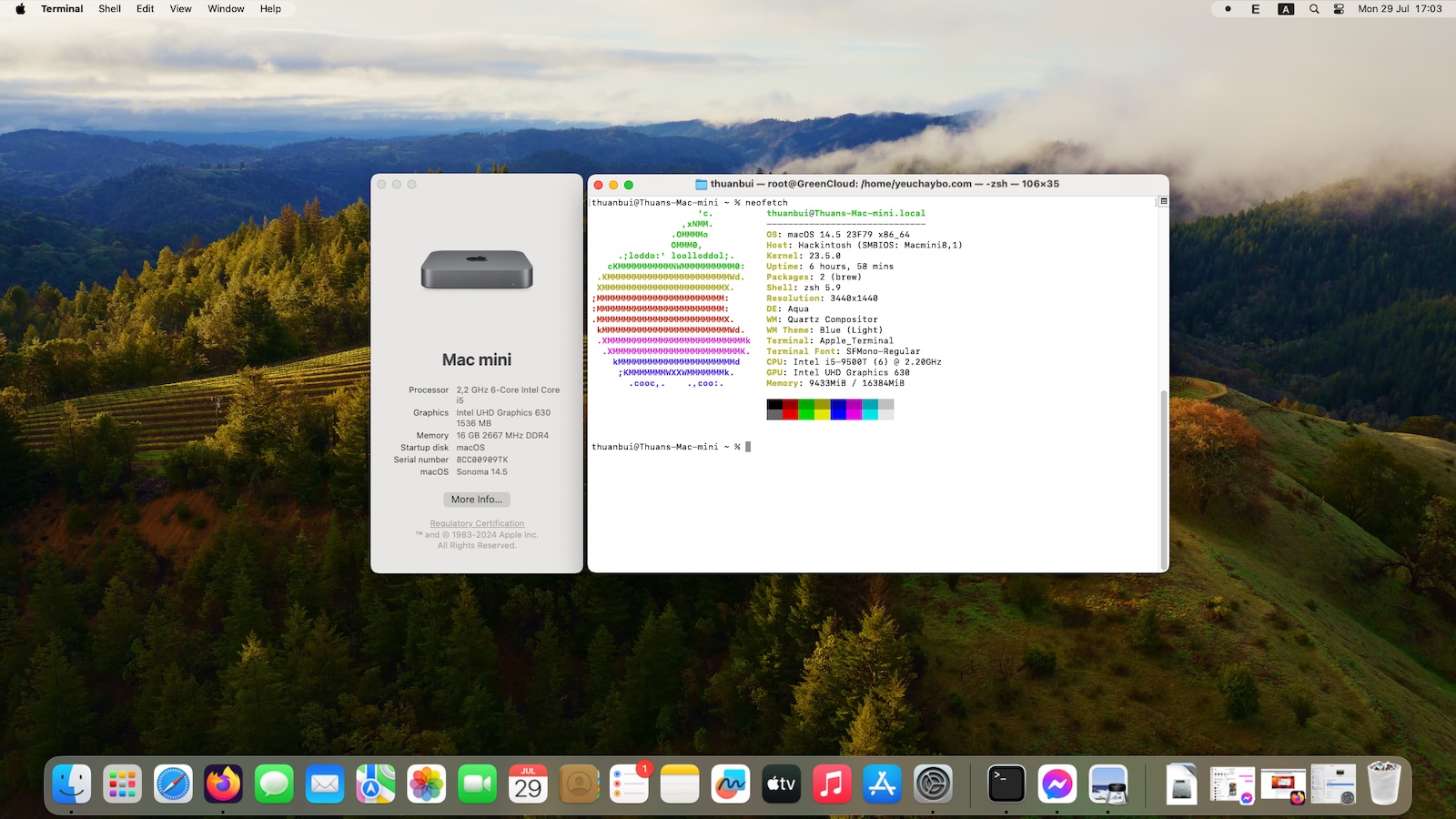Hackintosh macOS Sonoma