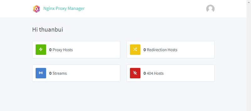 Bấm vào Proxy Hosts