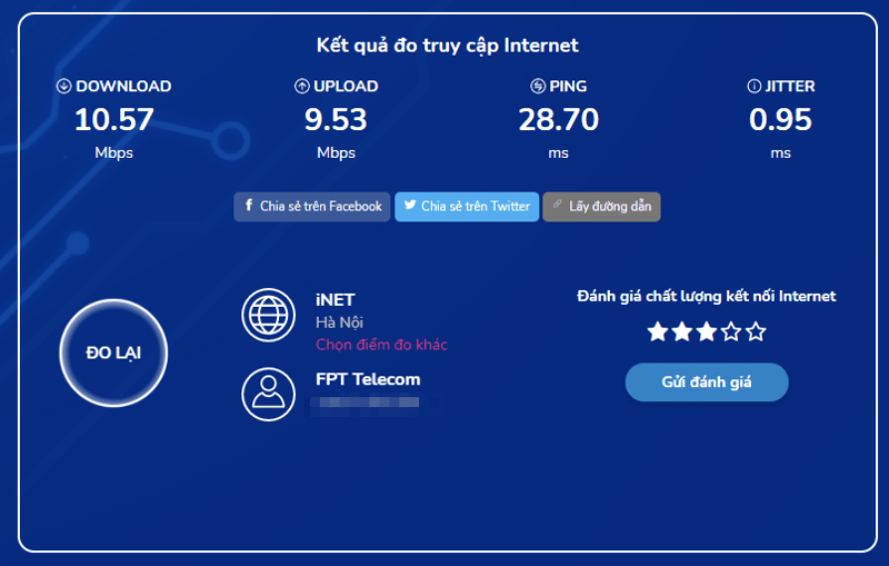 Tốc độ Download với OpenVPN chỉ lên được tầm 10Mbps