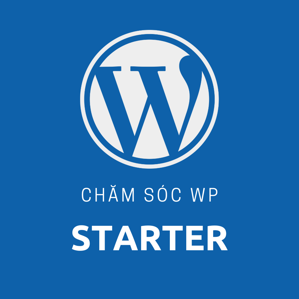 Chăm sóc WP - Starter